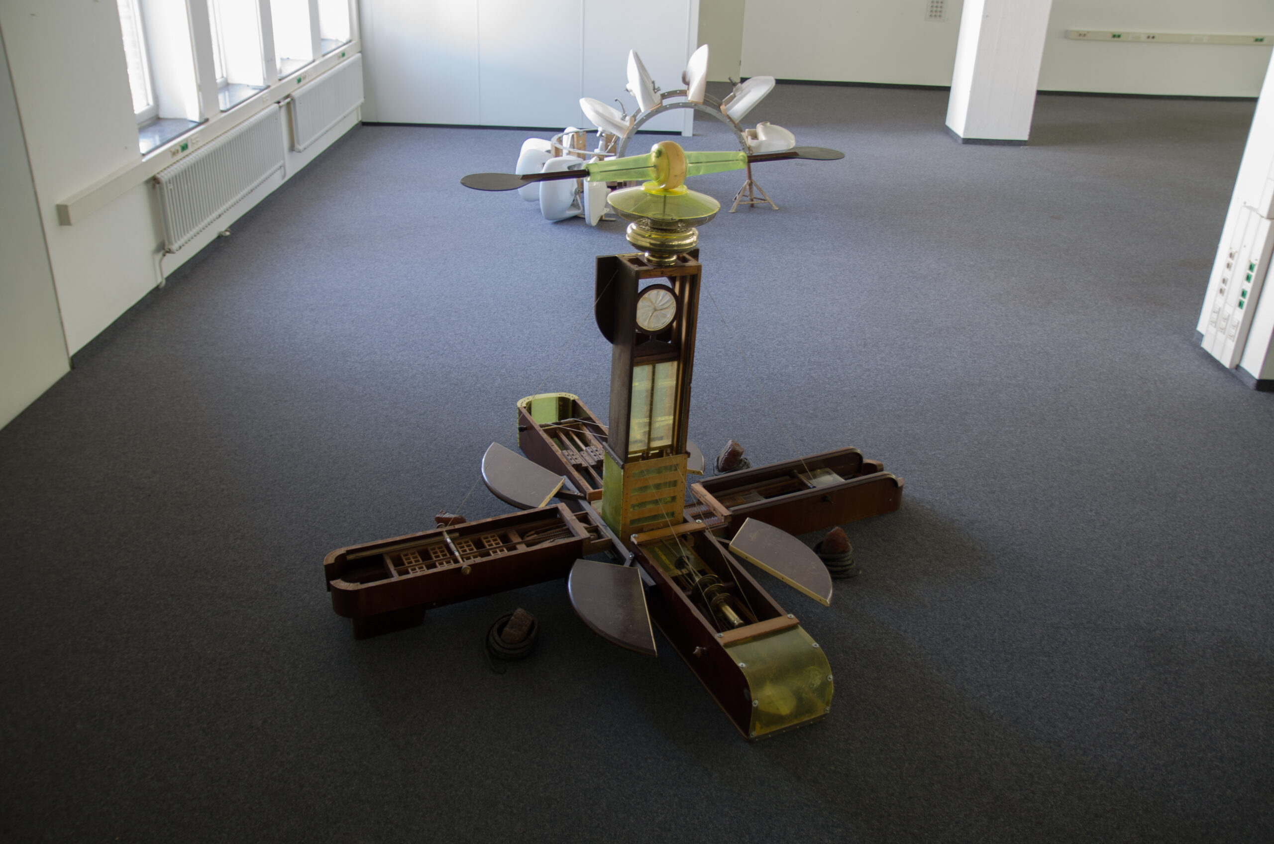 System, Installation von Stefan Zöllner auf der ArtArtist 2026